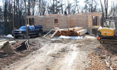 building log home