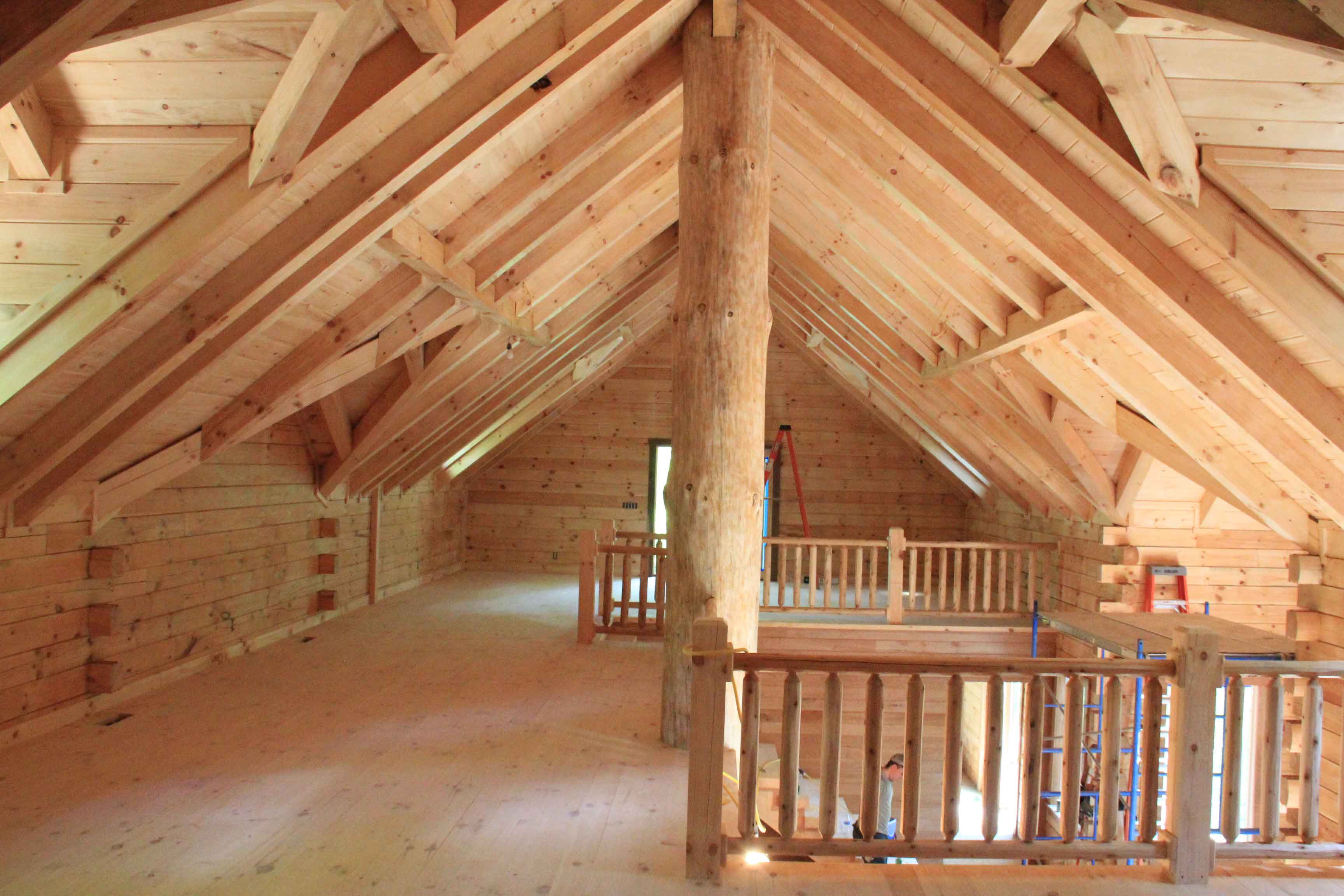 interior of cabin