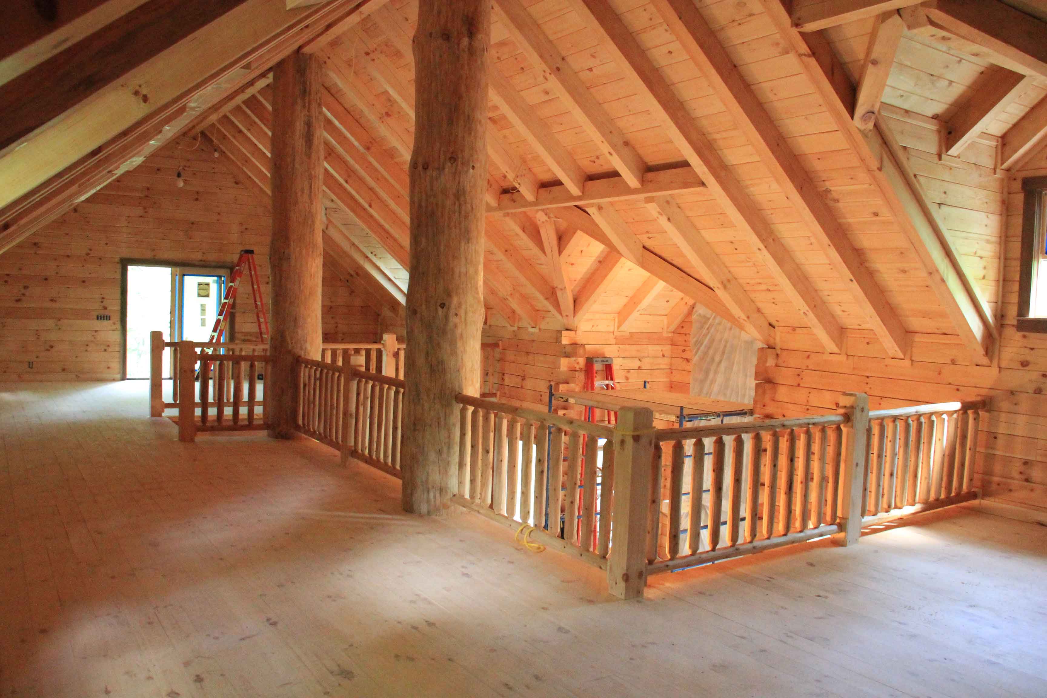 cabin loft room